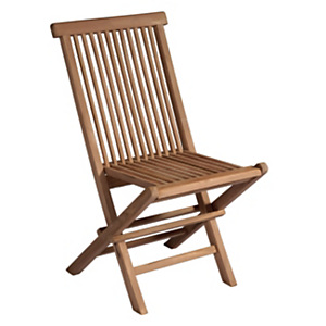 Sedia da giardino pieghevole Salina, Legno di Teak Sedia da giardino pieghevole Salina, Legno di Teak
