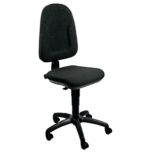 Sedia operativa Allegra, Tessuto acrilico, Altezza 48 - 59 cm, Nero Sedia operativa Allegra, Tessuto acrilico, Altezza 48 - 59 cm, Nero