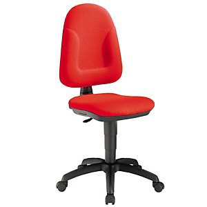 Sedia operativa Allegra, Tessuto acrilico, Altezza 48 - 59 cm, Rosso Sedia operativa Allegra, Tessuto acrilico, Altezza 48 - 59 cm, Rosso