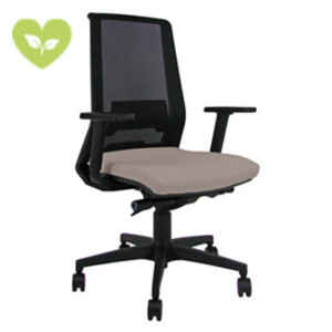 Sedia operativa ergonomica Melody Ocean con braccioli, Tessuto ignifugo Sealife in Seaqual® Yarn Beige Rosato Sedia operativa ergonomica Melody Ocean con braccioli, Tessuto ignifugo Sealife in Seaqual® Yarn Beige Rosato