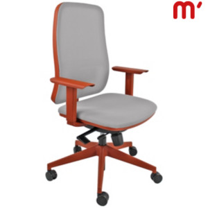 Sedia operativa ergonomica Shell con braccioli, Tessuto ignifugo Runner 3D, Struttura Mattone, Sedile e Schienale Grigio Chiaro Sedia operativa ergonomica Shell con braccioli, Tessuto ignifugo Runner 3D, Struttura Mattone, Sedile e Schienale Grigio Chiaro