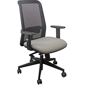 Sedia operativa ergonomica Stylish, Rete e Tessuto Gabriel, Marrone/Beige Sedia operativa ergonomica Stylish, Rete e Tessuto Gabriel, Marrone/Beige