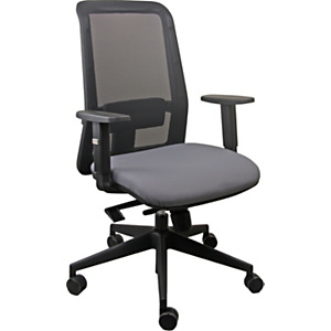 Sedia operativa ergonomica Stylish, Rete e Tessuto Gabriel, Marrone/Grigio Sedia operativa ergonomica Stylish, Rete e Tessuto Gabriel, Marrone/Grigio