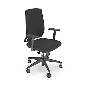 Sedia per ufficio ergonomica con schienale imbottito