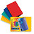 SEI ROTA Busta porta card - 5,8x8,7 cm - 2 tasche - colori assortiti - 2