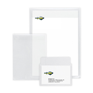 SEI ROTA Buste con patella Soft P - PPL - 22x30 cm - liscio - trasparente - conf. 25 pezzi SEI ROTA Buste con patella Soft P - PPL - 22x30 cm - liscio - trasparente - conf. 25 pezzi