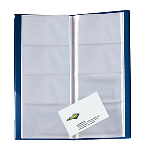 SEI ROTA Portabiglietti Eco Visita 16 - 12,5 x 27,5 cm - 128 biglietti - blu SEI ROTA Portabiglietti Eco Visita 16 - 12,5 x 27,5 cm - 128 biglietti - blu