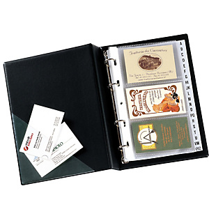 SEI ROTA Portabiglietti Minivisita MC 17 - 15x20,5 cm - 120 biglietti - nero SEI ROTA Portabiglietti Minivisita MC 17 - 15x20,5 cm - 120 biglietti - nero