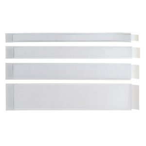 SEI ROTA Portaetichette adesivo Ies L40 - 40x300 mm - grigio - conf. 10 pezzi SEI ROTA Portaetichette adesivo Ies L40 - 40x300 mm - grigio - conf. 10 pezzi