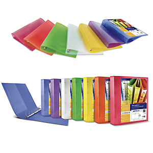 SEI ROTA Raccoglitore personalizzabile Myto TI - 4 anelli a D 30 mm - dorso 4 cm - 22x30 cm - colori assortiti SEI ROTA Raccoglitore personalizzabile Myto TI - 4 anelli a D 30 mm - dorso 4 cm - 22x30 cm - colori assortiti