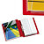 SEI ROTA Tasche GS adesive con soffietto - PVC - 22x18 cm - trasparente  - conf. 10 pezzi - 3