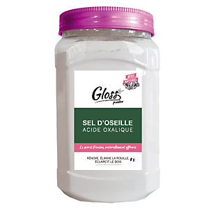 Sel d'oseille en poudre Gloss 700 g Sel d'oseille en poudre Gloss 700 g
