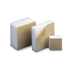 Self-adhesive foam blocks for firmly holding things in place