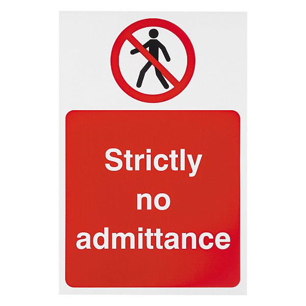 Self-adhesive safety signs - 4