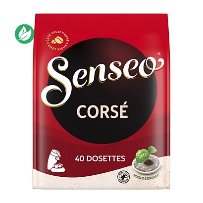 Senseo Café Corsé - 40 dosettes souples - 1
