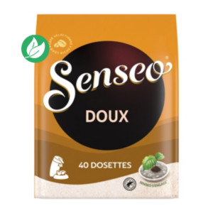 Senseo Café doux - 40 dosettes souples