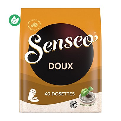 Senseo Café doux - 40 dosettes souples - 1