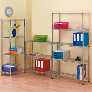 SERENA GROUP Estantería de oficina New Vision 120 (an) x 180 (alt) x 35 (prof) cm - 5 estantes SERENA GROUP Estantería de oficina New Vision 120 (an) x 180 (alt) x 35 (prof) cm - 5 estantes