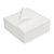 Serviettes de table jetables aspect tissu 40 x 40 cm Blanc - Lot de 50 - 1
