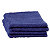 Serviettes de toilette coton bleues 30 x 54 cm, lot de 6 - 1