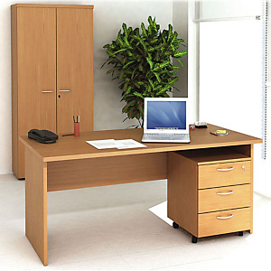 Set arredo Linea Pronto, Noce chiaro Set arredo Linea Pronto, Noce chiaro