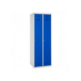 SETROC TAQUILLAS METÁLICAS Taquilla adicional de 1 puerta y 1 compartimento, 30 cm, puerta azul SETROC TAQUILLAS METÁLICAS Taquilla adicional de 1 puerta y 1 compartimento, 30 cm, puerta azul