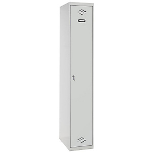 SETROC TAQUILLAS METÁLICAS Taquilla inicial de 1 puerta y 2 compartimento, 30 cm, puerta gris SETROC TAQUILLAS METÁLICAS Taquilla inicial de 1 puerta y 2 compartimento, 30 cm, puerta gris
