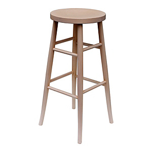 Sgabello alto Oslo, Ø 33 x h 74,5 cm, Legno Sgabello alto Oslo, Ø 33 x h 74,5 cm, Legno