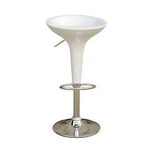 Sgabello bar, Colore bianco Sgabello bar, Colore bianco