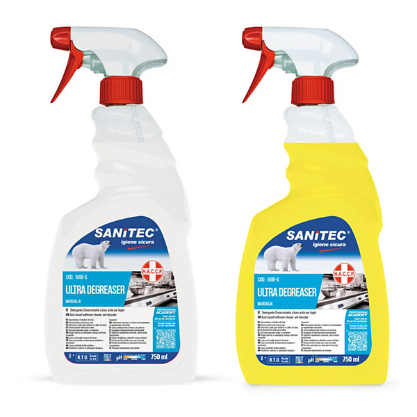 Sgrassatori universali spray profumo Marsiglia 750 ml Sanitec - 1