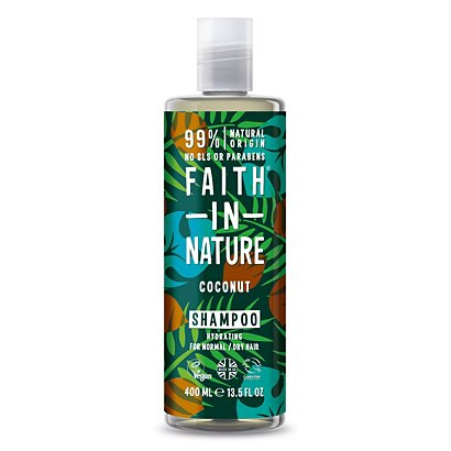 Shampoo Idratante Cocco Faith in Nature, Flacone 400 ml