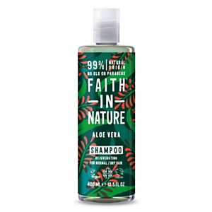 Shampoo Rigenerante Aloe Vera Faith in Nature, Flacone 400 ml Shampoo Rigenerante Aloe Vera Faith in Nature, Flacone 400 ml