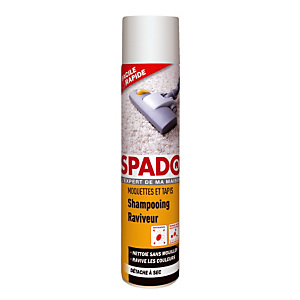 Shampooing raviveur moquette Spado aérosol 600 ml Shampooing raviveur moquette Spado aérosol 600 ml