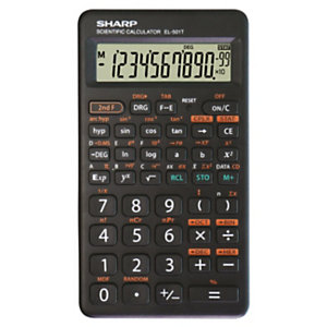 SHARP Calcolatrice scientifica EL-501 T, Bianco
