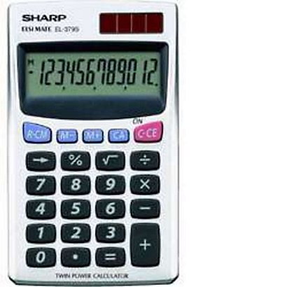 SHARP, Calcolatrici, El 379 sb, EL379SB - 1