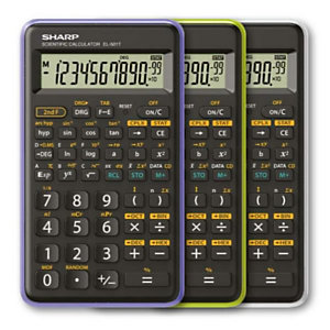 Sharp, Calcolatrici, El 501tb-gr - verde, EL-501TBGR