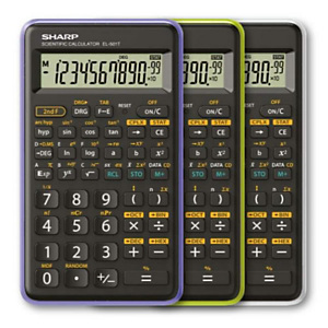 Sharp, Calcolatrici, El 501tb-gr - verde, EL-501TBGR Sharp, Calcolatrici, El 501tb-gr - verde, EL-501TBGR