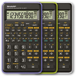 Sharp, Calcolatrici, El 501tb-vl - viola, EL-501TBVL Sharp, Calcolatrici, El 501tb-vl - viola, EL-501TBVL
