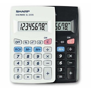 SHARP, Calcolatrici, El233sbbk - nera, SH-EL233SBBK SHARP, Calcolatrici, El233sbbk - nera, SH-EL233SBBK