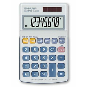 SHARP, Calcolatrici, El250s, SH-EL250S SHARP, Calcolatrici, El250s, SH-EL250S