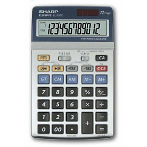 Sharp, Calcolatrici, El337c, SH-EL337C Sharp, Calcolatrici, El337c, SH-EL337C