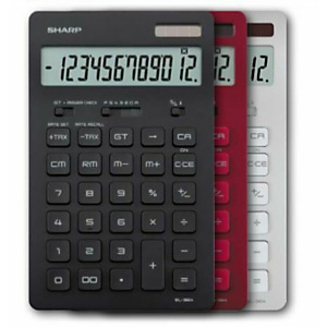Sharp, Calcolatrici, El364bbk - nera, SH-EL364BBK Sharp, Calcolatrici, El364bbk - nera, SH-EL364BBK