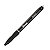 Sharpie S-Gel Bolígrafo retráctil de gel, punta extrafina de 0,7 mm, cuerpo con agarre de caucho, negro - 1