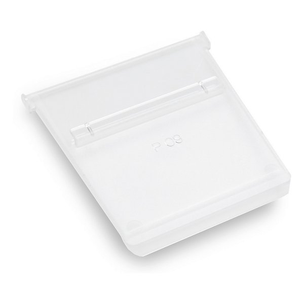 Shelf bin label holders and labels, 75 x 30mm, pack of 200 - 3