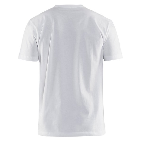 T-shirt bicolore coton BLAKLADER blanc/gris clair M - 2