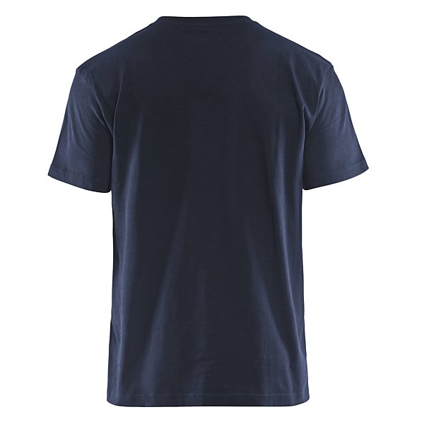 T-shirt bicolore coton BLAKLADER marine/noir XL - 2