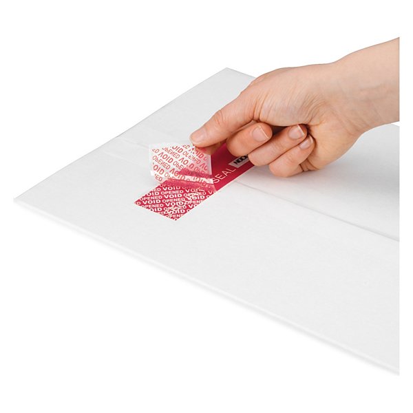 Sicherheitsklebeband nummeriert und vorgeschnitten,RAJA - rot - 2
