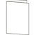 SIGEL cartes 2 volets, A5 (A4), 185 g/m2, extra blanc - 1