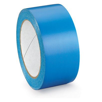 Signalizační lepicí páska, modrá, 48mm, návin 33m, PVC, tloušťka 56µm - 1