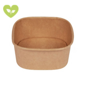 SIGNORBIO Ciotola quadrata monouso, Cartoncino, Riciclabile, Capacità 600 ml, 13 x 13 x 5,9 cm, Avana (confezione 300 pezzi) SIGNORBIO Ciotola quadrata monouso, Cartoncino, Riciclabile, Capacità 600 ml, 13 x 13 x 5,9 cm, Avana (confezione 300 pezzi)